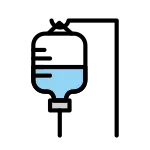 Saline Drip SVG Icon